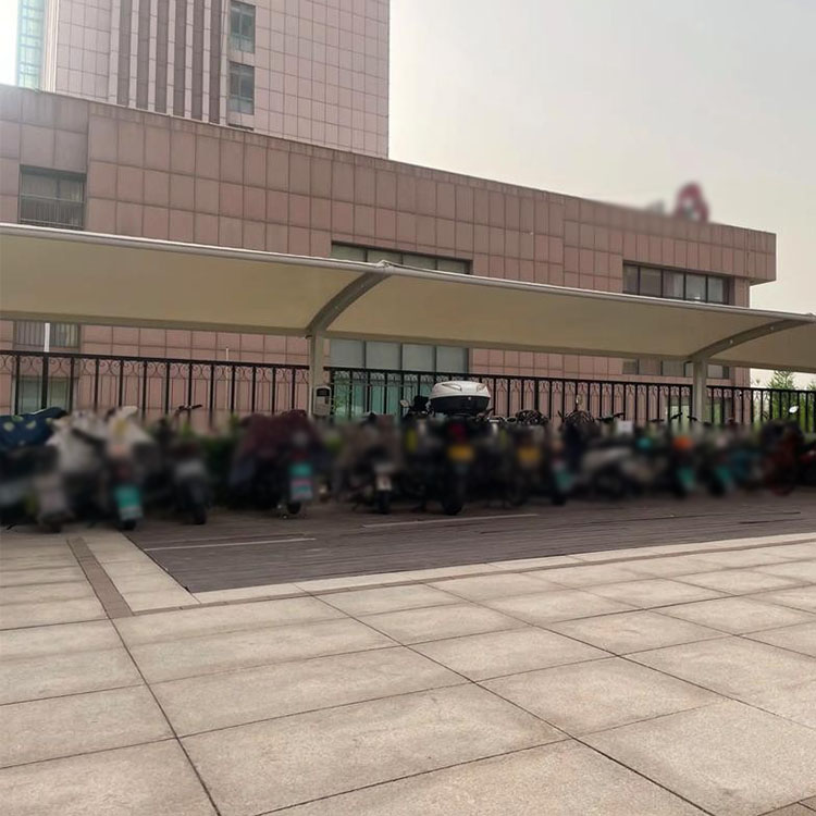 昆明膜结构电动车棚