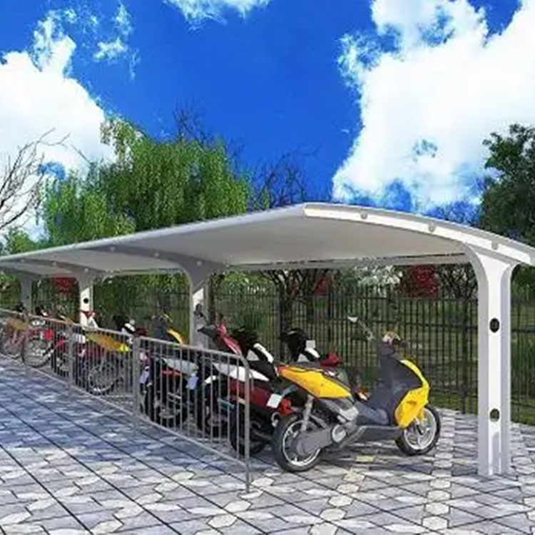 昆明膜结构电动车棚